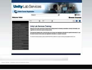 unitylabservices.gosignmeup.com screenshot