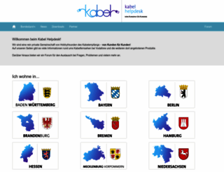 unitymedia-kabelbw-helpdesk.de screenshot