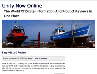 unitynowonline.com screenshot