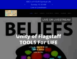 unityofflagstaff.org screenshot
