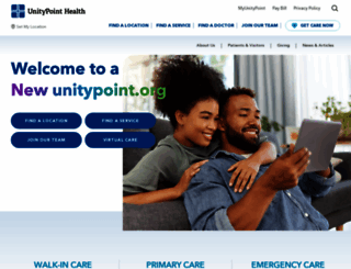 unitypointathome.org screenshot