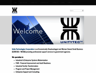 unitytec.com screenshot