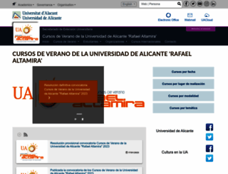 univerano.ua.es screenshot