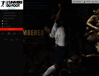 univers-du-foot.com screenshot