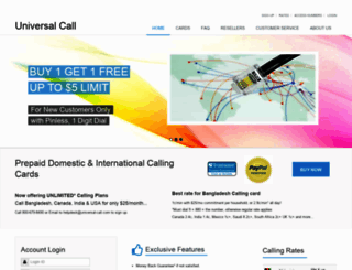 universal-call.com screenshot