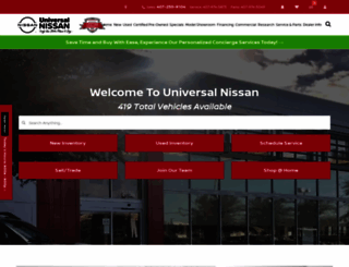 universal-nissan.com screenshot