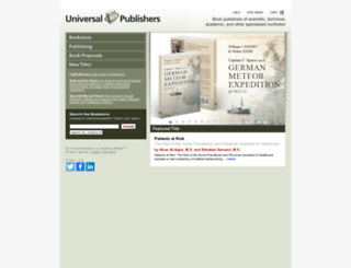 universal-publishers.com screenshot