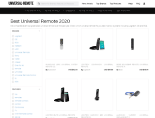 universal-remote.org screenshot