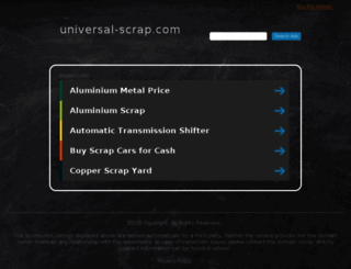 universal-scrap.com screenshot