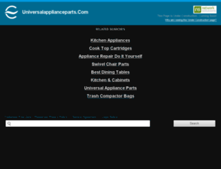 universalapplianceparts.com screenshot