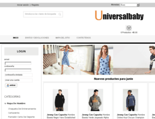 universalbaby.es screenshot