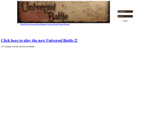 universalbattle.com screenshot