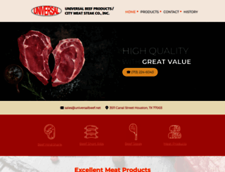 universalbeef.net screenshot