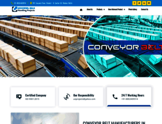 universalbeltconveyors.com screenshot