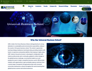 universalbusinessschool.com screenshot
