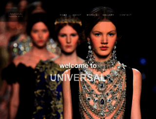 universalfashionweek.com screenshot