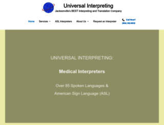 universalinterpretingsolutions.com screenshot