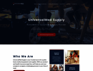 universalmedsupply.com screenshot