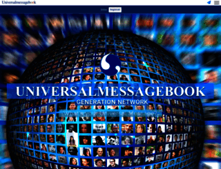 universalmessagebook.com screenshot