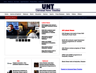 universalnewstimeline.com screenshot