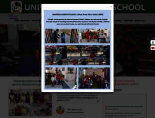 universalnurseryschool.in screenshot