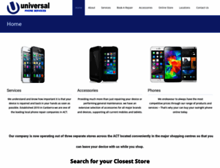 universalphoneservices.com.au screenshot