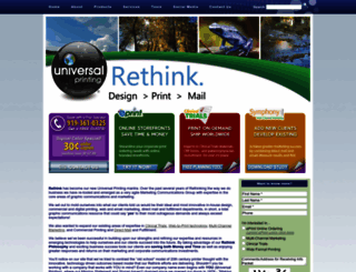universalprinting.com screenshot