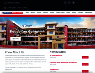 universalpublicschool.org screenshot