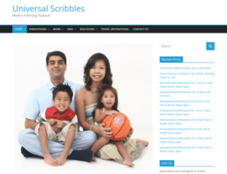 universalscribbles.com screenshot