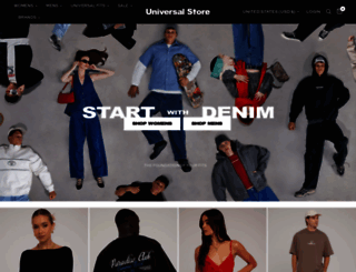 universalstore.com screenshot