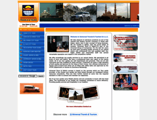 universaltoursdubai.com screenshot