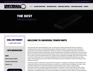 universaltowerparts.com screenshot
