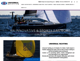 universalyachting.com screenshot