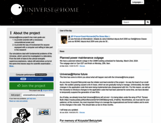 universeathome.pl screenshot