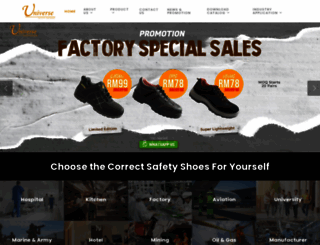 universesafety.com.my screenshot
