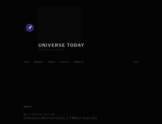 universetoday.com screenshot