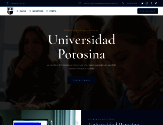 universidadpotosina.edu.mx screenshot