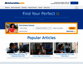 universities.com screenshot