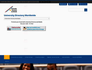 university-directory.eu screenshot