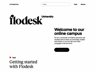 university.flodesk.com screenshot