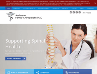 universitycharlottechiro.com screenshot