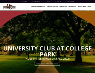 universityclubatcollegepark.com screenshot