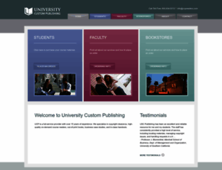 universitycustompublishing.com screenshot