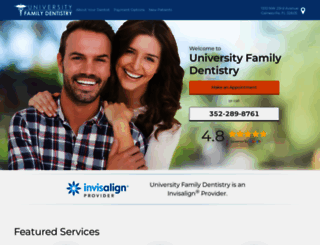 universityfamilydentistry.com screenshot