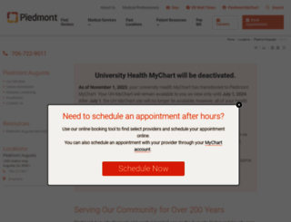 universityhealth.org screenshot