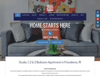 universityheights-apts.com screenshot