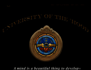 universityofthehood.com screenshot