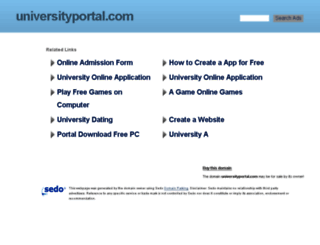 universityportal.com screenshot