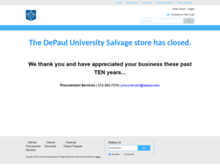 universitysalvage.com screenshot