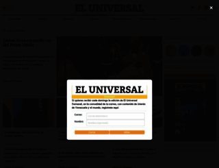 universo.eluniversal.com screenshot